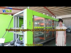 Macchine integrate a tre stazioni a pressione positiva e negativa