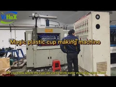 Macchina per la fabbricazione di tazze di plastica completamente automatizzata e resistente