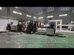 Macchina di estrussione di plastica, estrusione precisa, colata di lamiera di ottima qualità.