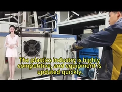 Macinatore di plastica ad alta velocità per materiali PP/PE/PET.