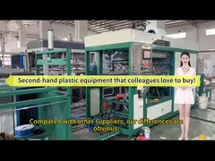 Utilizzato Macchine per la spazzatura a vuoto di plastica ad alta velocità e a risparmio energetico