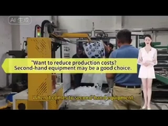 Macchina di termoformatura di tazze da tè di plastica Macchina di termoformatura di ciotole di plastica monouso