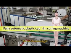 Macchina di ricucimento di tazze di plastica completamente automatica