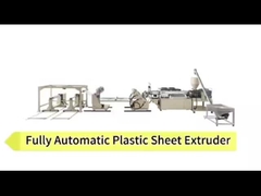 Estrusore di lamiere di plastica completamente automatico