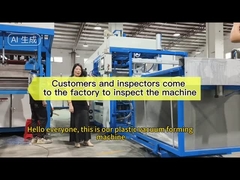 Macchine per la formazione a vuoto di vassoi di plastica per semina completamente automatiche