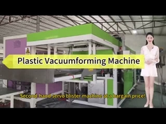 Macchina per la produzione automatica di vassoi per semenzaio di piantine in plastica