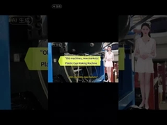 Macchina per la produzione di piatti e bicchieri monouso in plastica ad alta efficienza e a risparmio energetico