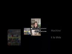 Macchina per la produzione di bicchieri di plastica ad alta produzione completamente automatica