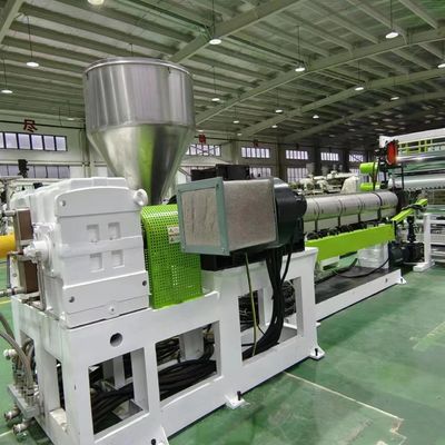 Extruder per fogli di plastica usati 150 mm Macchina per fogli di estrusione a vite singola