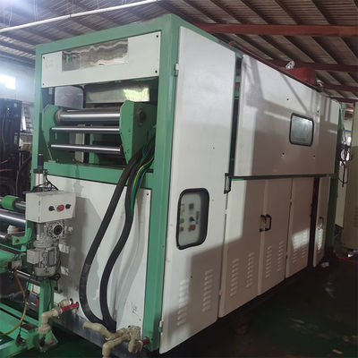 Macchina di termoformatura in plastica a comando automatico con area di formazione 750*500 mm