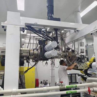 Estrusore di plastica PET ad alta velocità con azionamento a velocità variabile