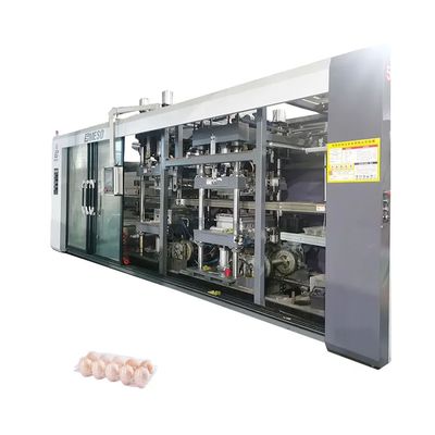 Potenza di riscaldamento 130KW Plastico termoforming macchina con sistema di controllo PLC