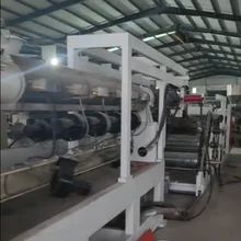 33 1 Macchina di estrussione a vite per fogli di plastica con sistema di controllo PLC e matrici di estrusione personalizzate