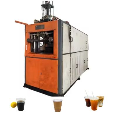 Macchina di termoformatura in plastica completamente automatica per tazze usa e getta ad alta efficienza e risparmio energetico