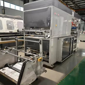 PLC controllata macchina di formazione a vuoto di seconda mano per materiale ad alta produzione e PS