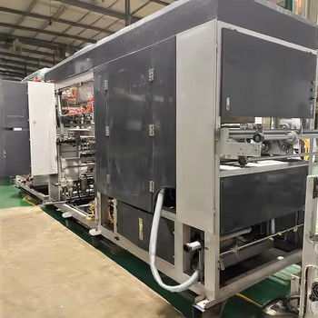 Macchina di plastica a vuoto completamente automatica per imballaggi di frutta, verdura, biscotti e carne