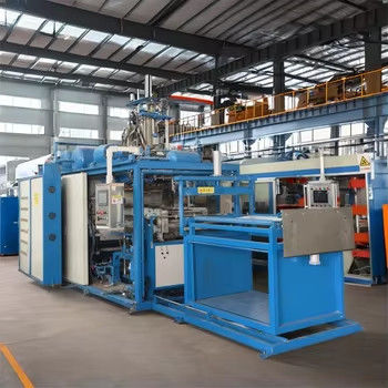 PLC Control 380V termoformatura macchina per 710mm Larghezza 4000kg Capacità