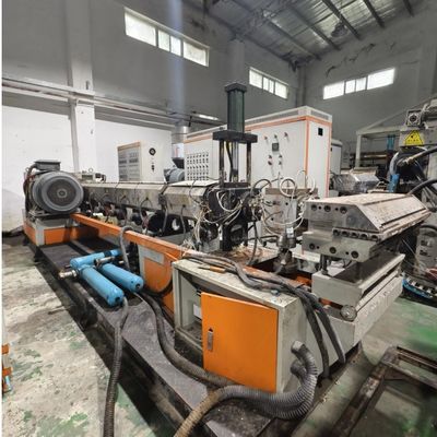 Macchine di estrussione in plastica a vite singole utilizzate per granuli in PP, PET e PS con componenti di base