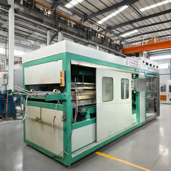 Macchina di termoformatura in plastica completamente automatica per area di modellazione di 1220*710 mm e profondità massima di modellazione di 180 mm