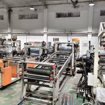 Macchine per estrussione di materie plastiche a raffreddamento ad acqua Macchine per estrussione di lamiere di plastica ad alta capacità