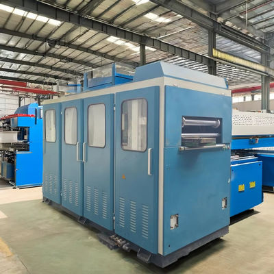 Macchina di produzione di tazze di plastica ad alta efficienza con sistema di riscaldamento di 7,5 kW e controllo PLC