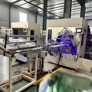 Macchina per la stampa di bicchieri di plastica e carta da 90-120 mm con controllo PLC e touch screen