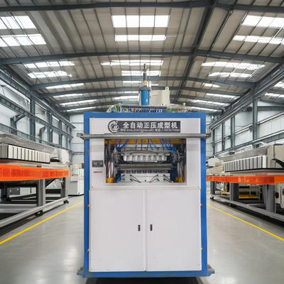 Controllo PLC Macchina di termoformatura in plastica completamente automatica per la fabbricazione di tazze a bolle