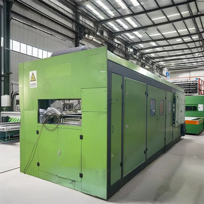 Macchina integrata a pressione positiva e negativa a più stazioni, termoformatrice di plastica completamente automatica