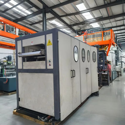 5000 kg Macchina di termoformatura in plastica PP/PS completamente automatica con larghezza massima di 420 mm