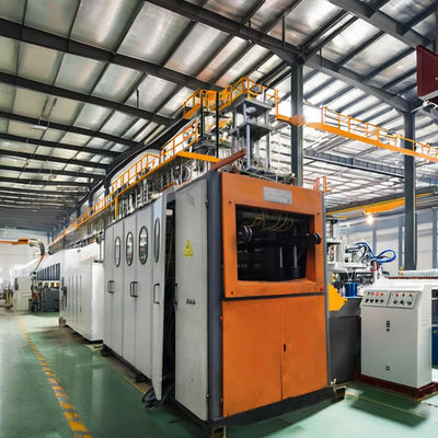 420 mm Max Formare profondità Plastico termoformare macchina con controllo PLC riscaldamento elettrico 5000kg