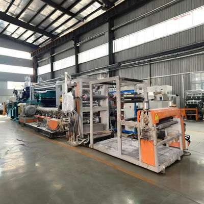 Macchina per estrussione continua di plastica ad alta capacità di estrusione
