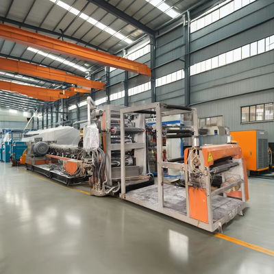 Utilizzato Alta efficienza produttiva e servizio post-vendita per tutta la vita pp estrusore di lamiere di plastica estrusori di plastica