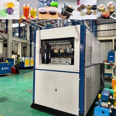 Utilizzata macchina automatica ad alta velocità per la produzione di tazze di plastica Consumo di gas 4200-5000L/min Servizio post-vendita gratuito per tutta la vita