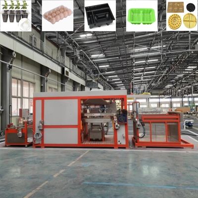 Macchine per la formazione a vuoto di materie plastiche completamente automatiche
