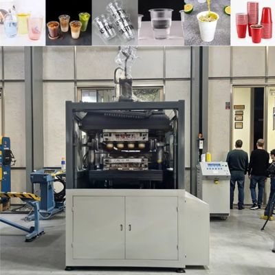 Alta prestazione di costo Coppa di plastica termoforming Machine coppa di plastica usa e getta macchina