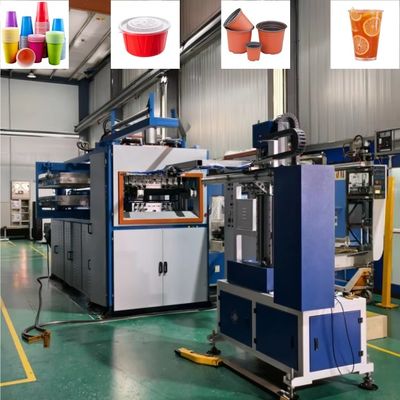 Macchina per la produzione di mini tazze di plastica ad alta velocità