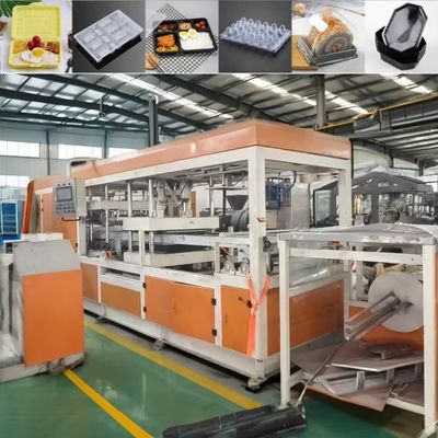 Macchine di termoformatura a tre stazioni completamente automatiche