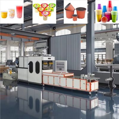 Macchine per formare tazze di plastica completamente automatiche