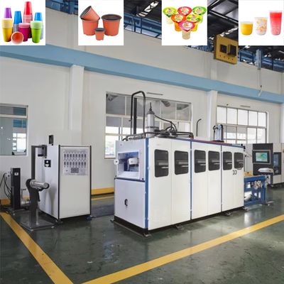 Macchina per la produzione di ciotole di plastica completamente automatica