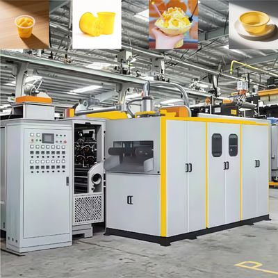 Macchina per la produzione di bicchieri di plastica monouso facile da usare