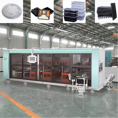 Macchina termoformatrice automatica per contenitori alimentari in plastica